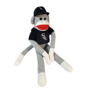 Forever Collectibles Chicago White Sox Sock Monkey Plush Baseball Hat TShirt